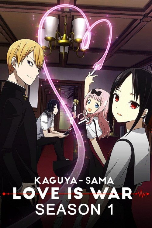 Kaguya-sama: Love is War (Season 1) Complete Dual Audio {Hindi-Japanese} Anime Series 720p, 1080p WEB-DL